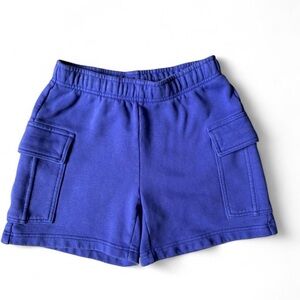 Vibrant Purple Ariztia Tna Cozy Fleece Boyfriend Cargo Shorts